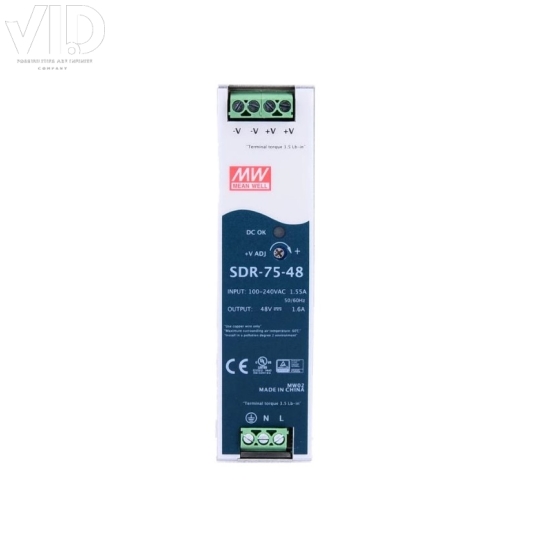 Bộ nguồn meanwell SDR-75-48