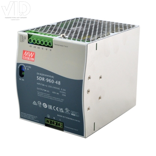 Bộ nguồn meanwell SDR-960-48