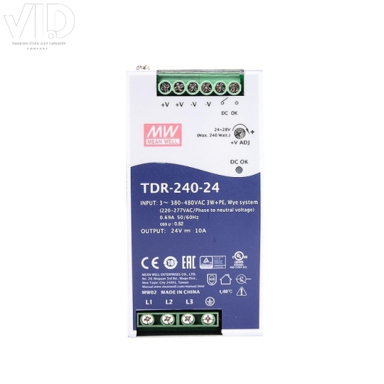 Bộ nguồn meanwell TDR-240-24