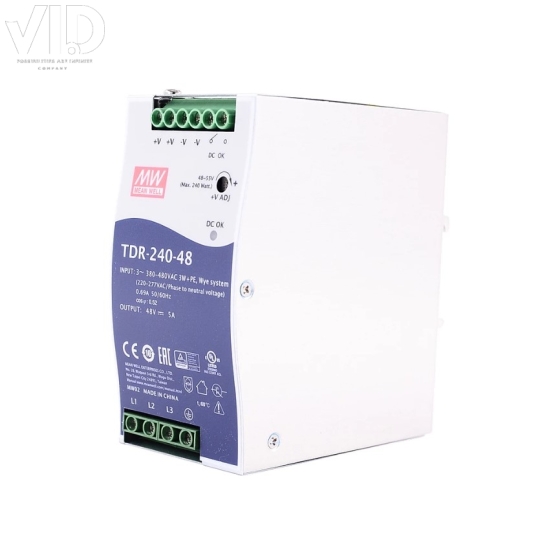 Bộ nguồn meanwell TDR-240-48