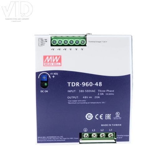 Bộ nguồn meanwell TDR-960-48