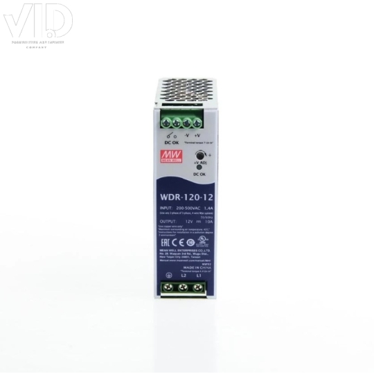 Bộ nguồn meanwell WDR-120-12