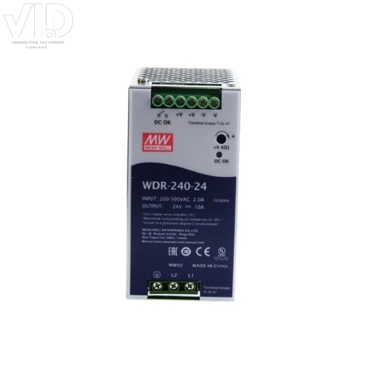 Bộ nguồn meanwell WDR-240-24
