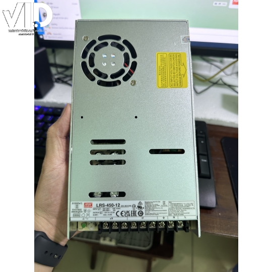 Nguồn Meanwell LRS-450-12 (12V/37.5A/450W) - Nguồn Tổ Ong Giá Tốt